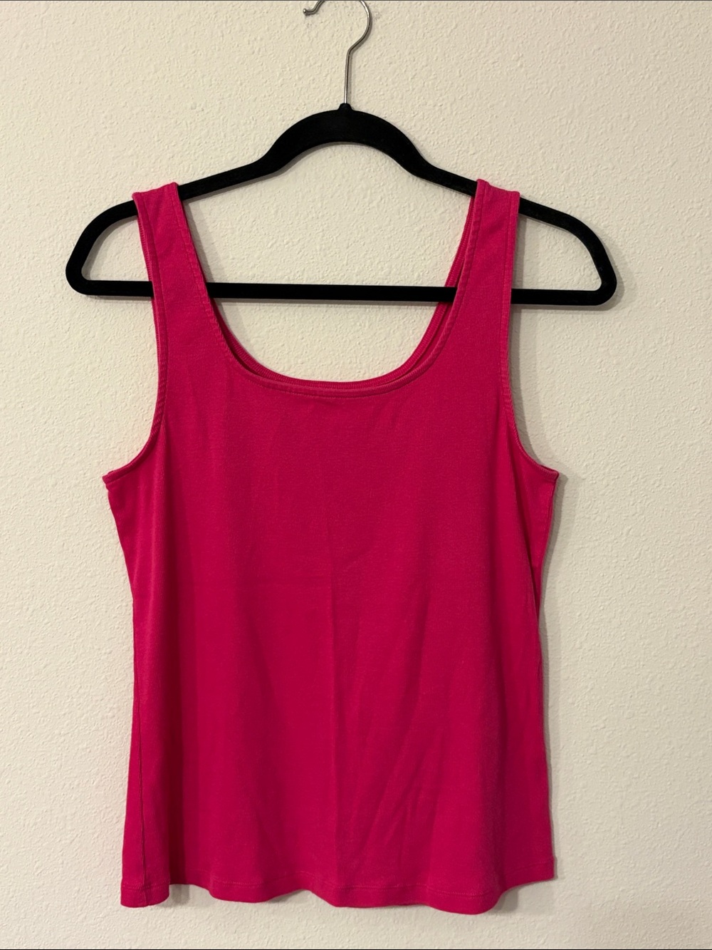 a new day Hot Pink Scoop Neck Tank Top